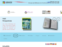 Tablet Screenshot of grahn-monde.org